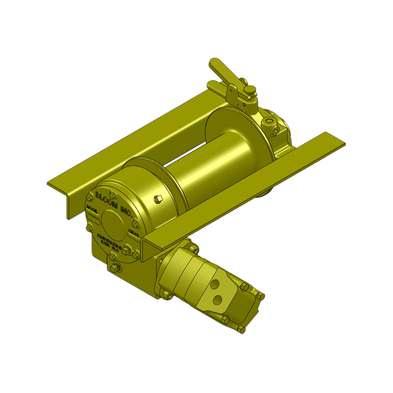 Series 1100 worm gear pulling winches Bloom Manufacturing